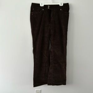 Point zero brown corduroy jeans